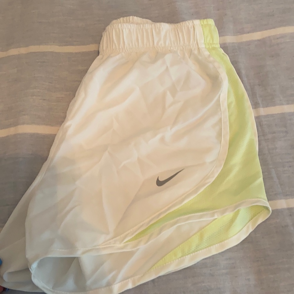 Women’s White Nike Dri-Fit Shorts (size XS)